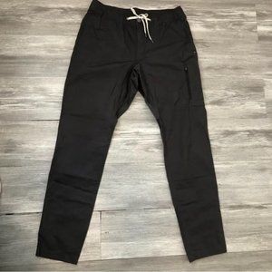 Vuori Mens Ripstop Climber Pants Size L Charcoal Black Stretch Waist #V412